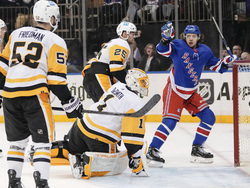 APTOPIX Penguins Rangers Hockey
