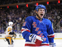 APTOPIX Penguins Rangers Hockey