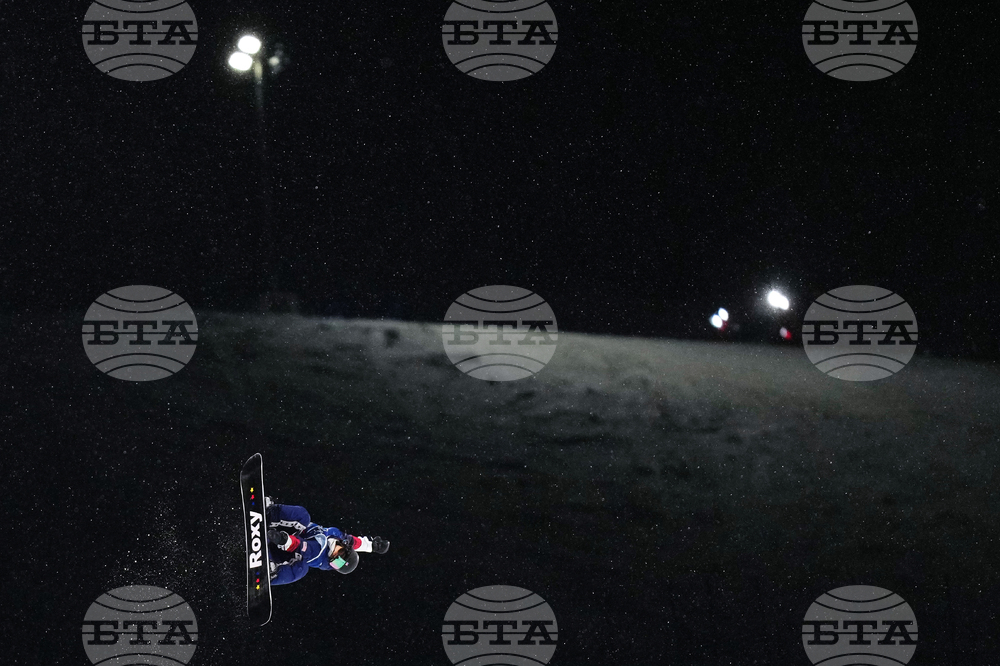 APTOPIX Milan Cortina Olympics Snowboard