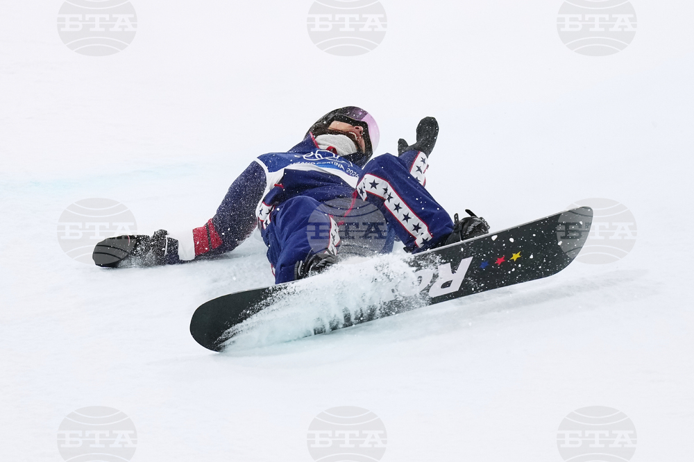 APTOPIX Milan Cortina Olympics Snowboard