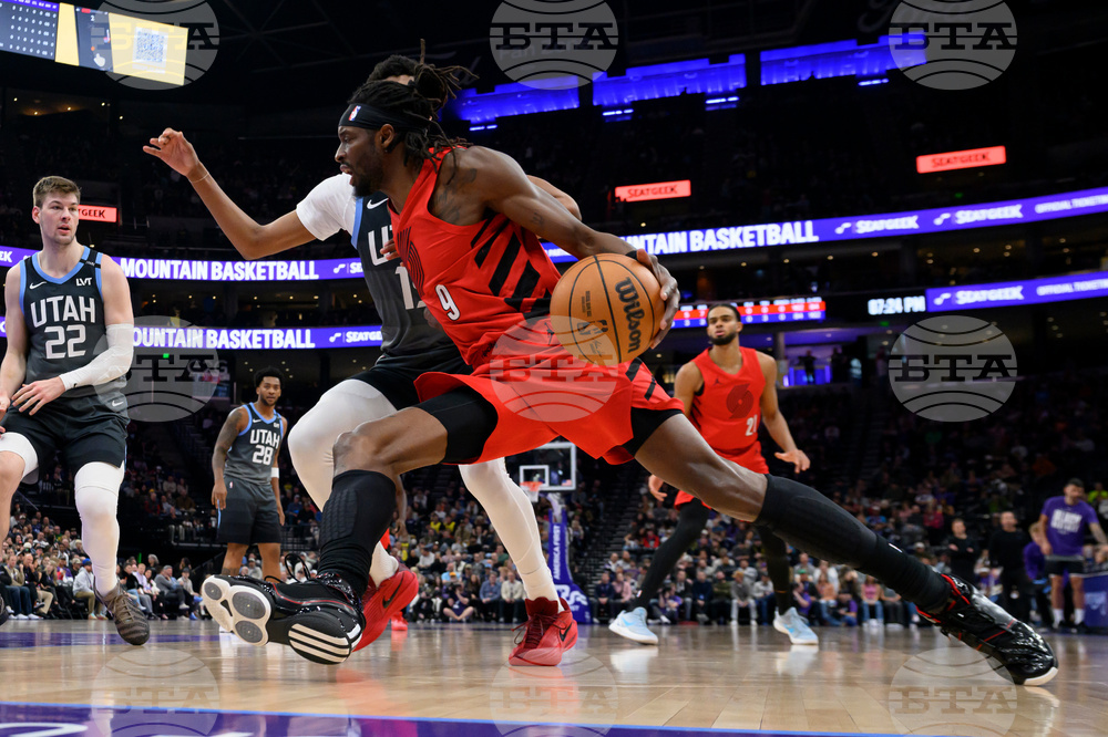 Trail Blazers Jazz Basketball