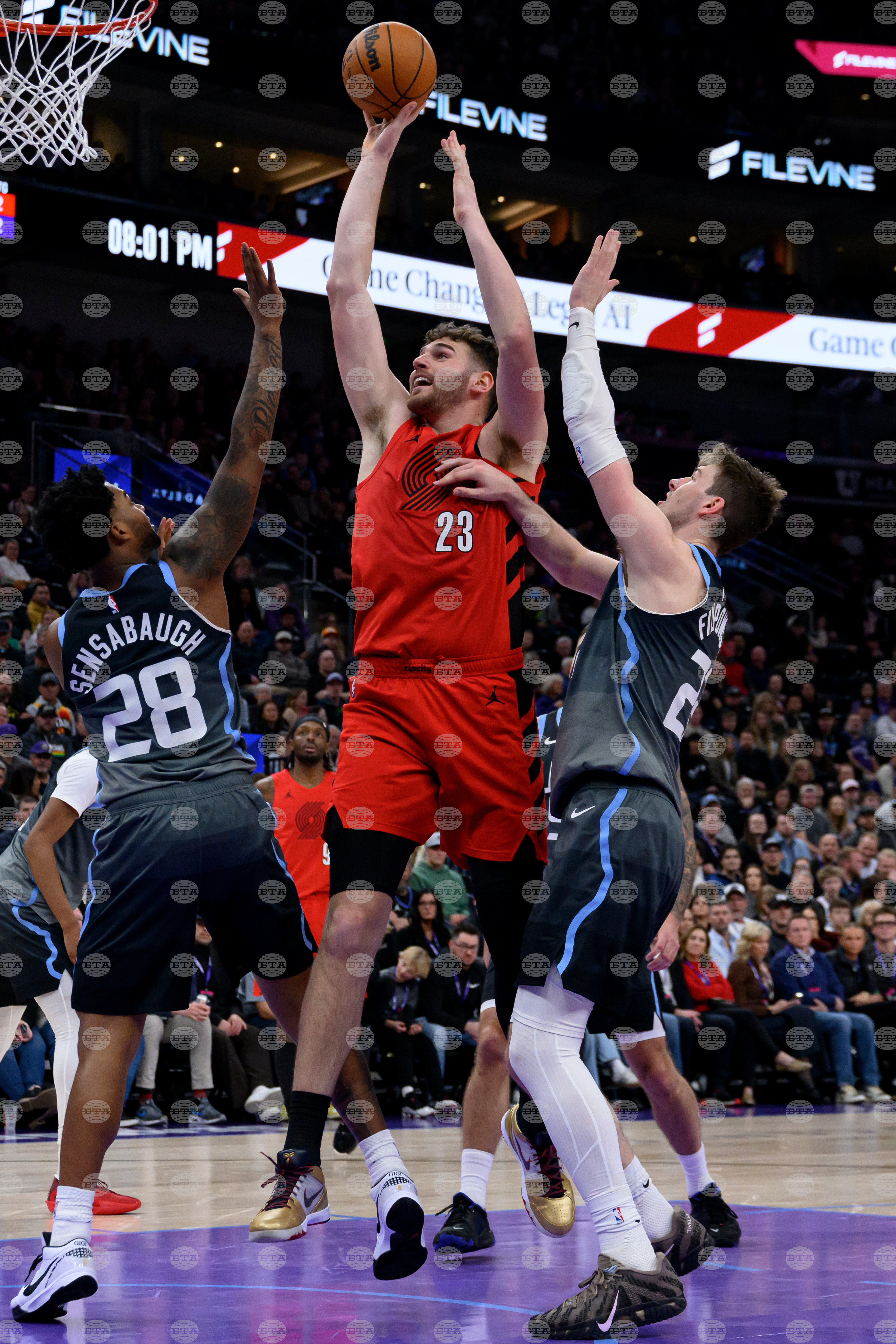 Trail Blazers Jazz Basketball