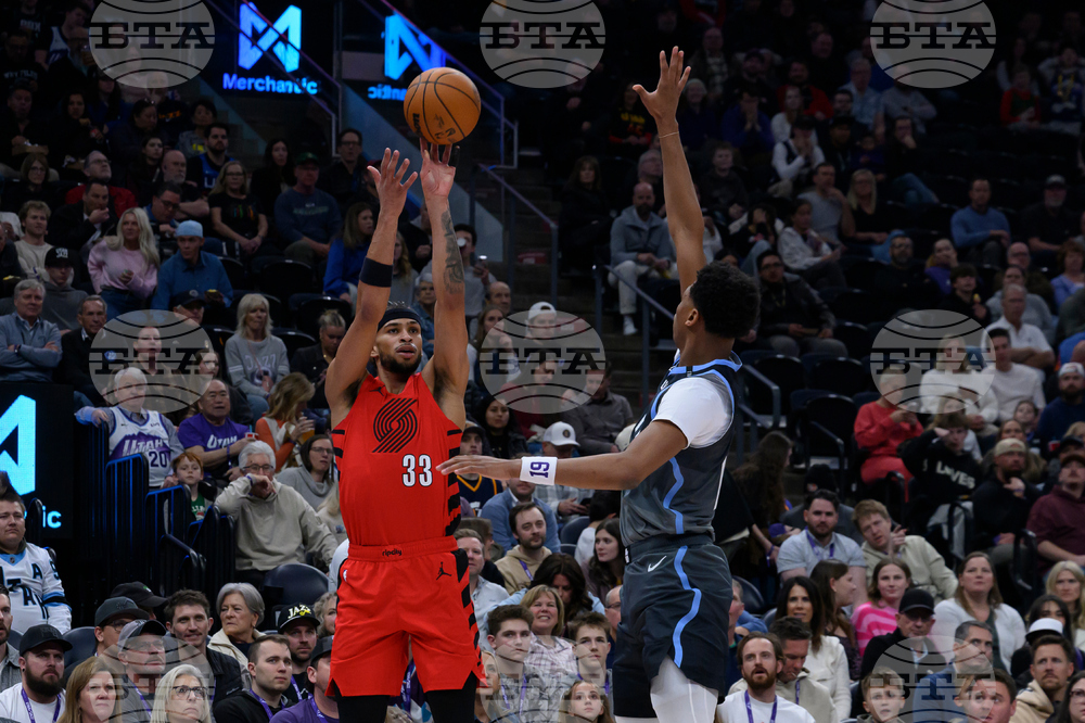 Trail Blazers Jazz Basketball