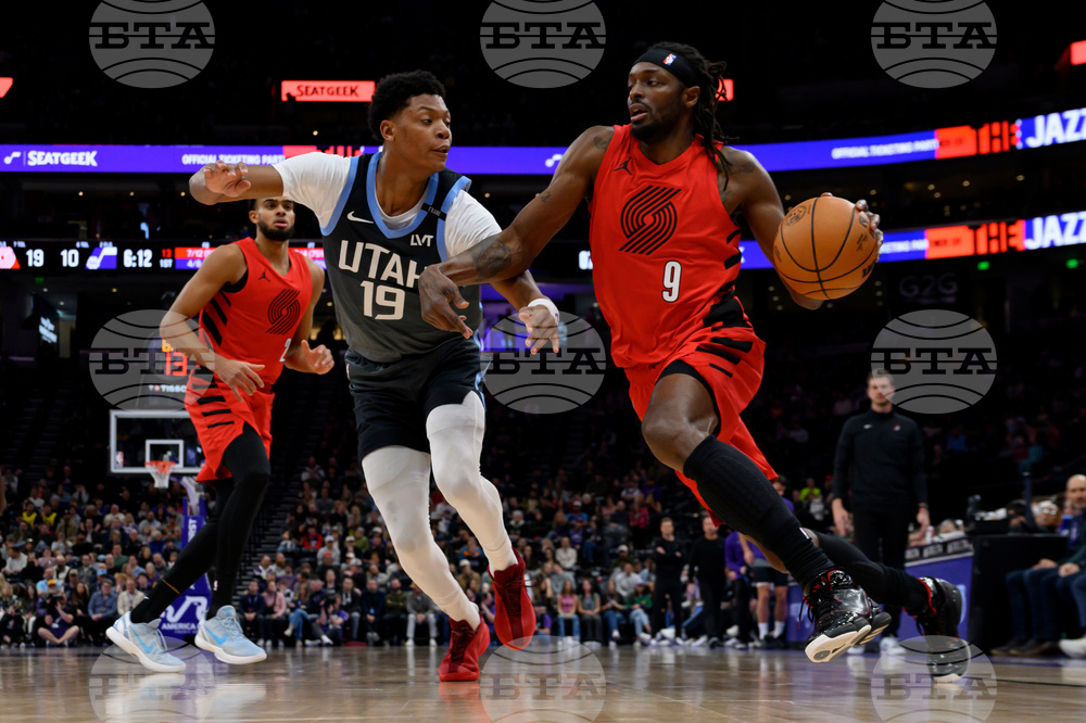 Trail Blazers Jazz Basketball