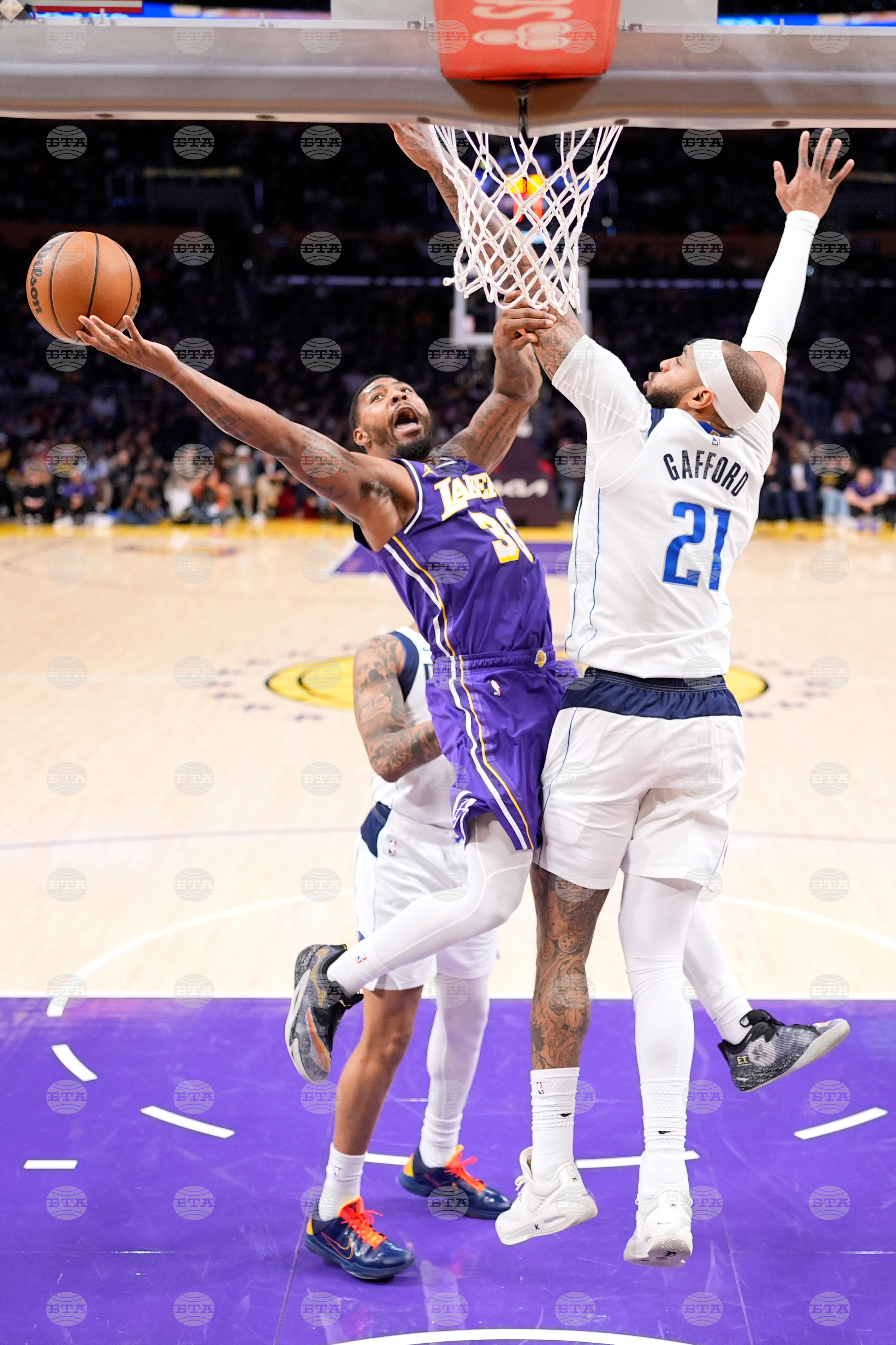 Mavericks Lakers Basketball