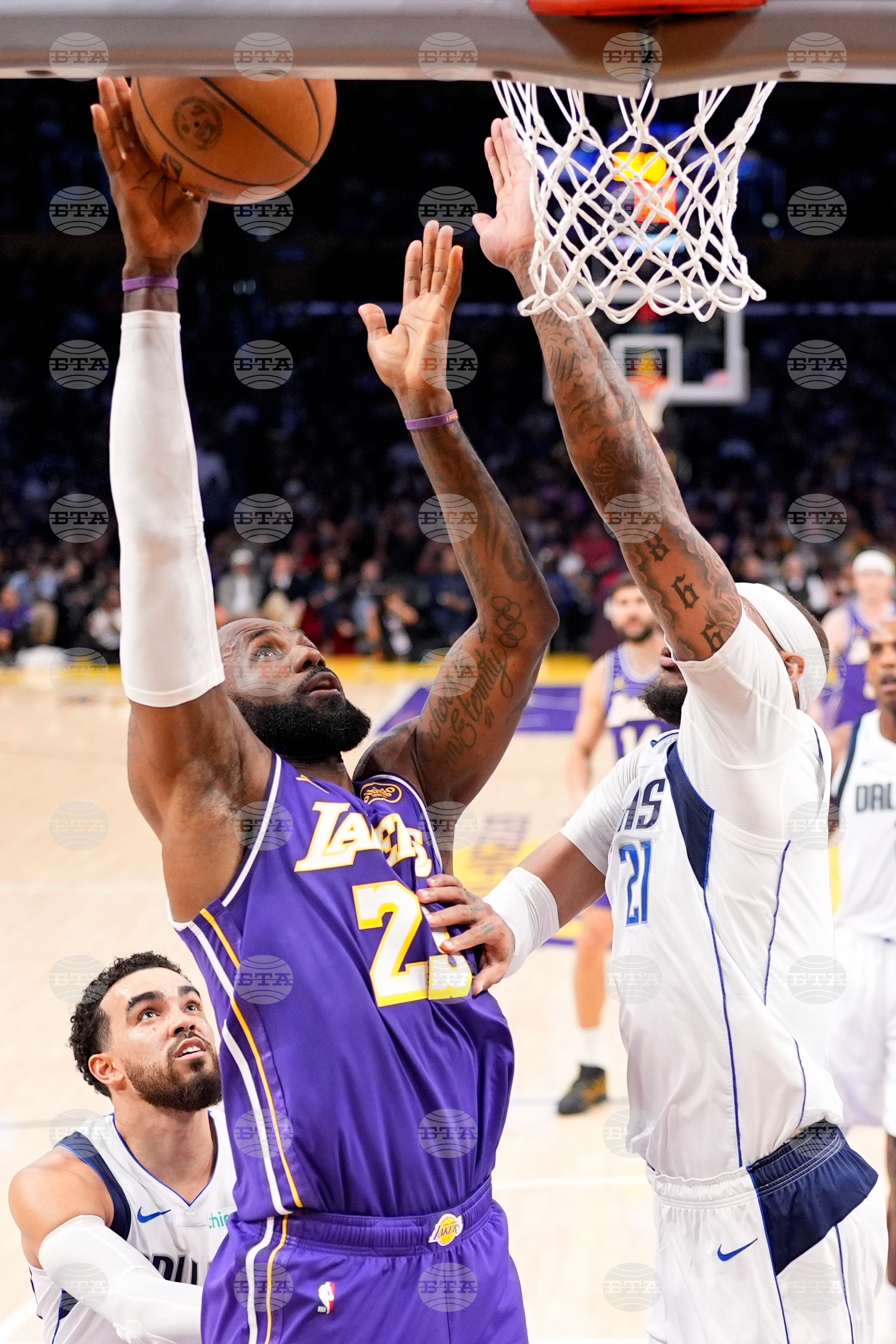 Mavericks Lakers Basketball
