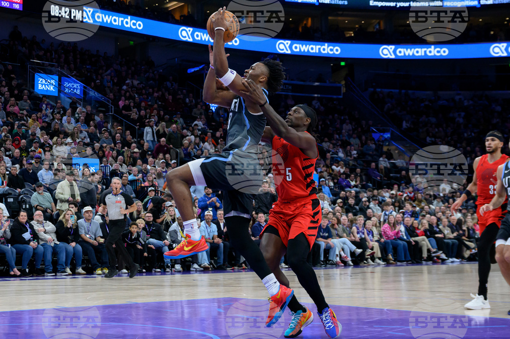 Trail Blazers Jazz Basketball