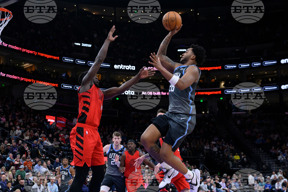 Trail Blazers Jazz Basketball