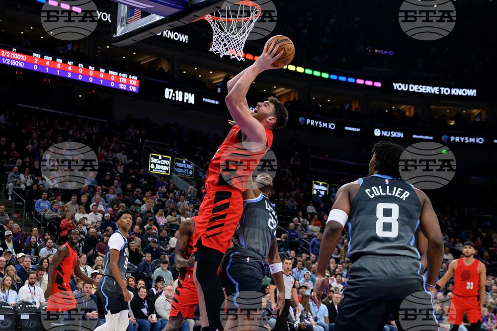 Trail Blazers Jazz Basketball