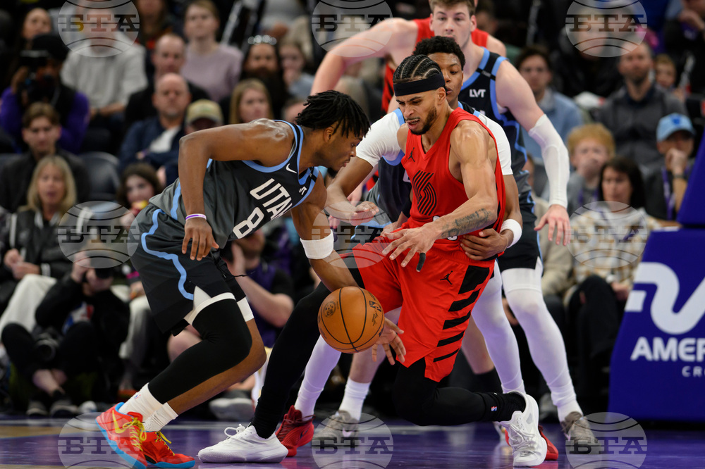 Trail Blazers Jazz Basketball