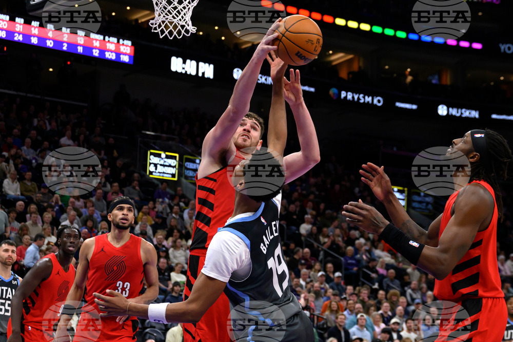 Trail Blazers Jazz Basketball