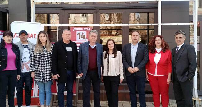 Президентът Георги Първанов в Радомир: „ЛЕВИЦАТА!“ ще върне ролята на държавата