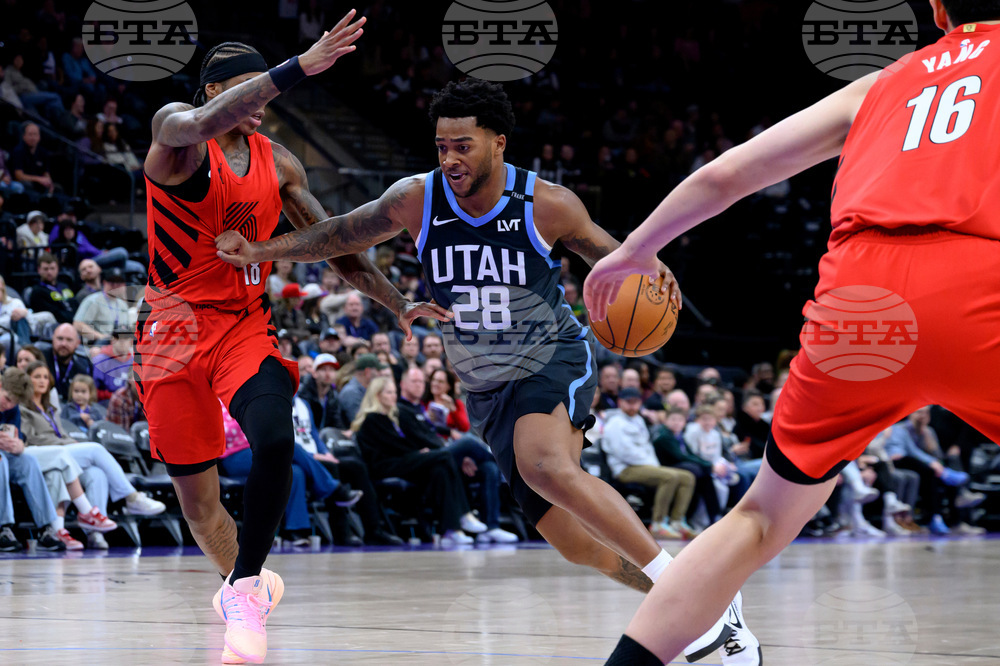 Trail Blazers Jazz Basketball