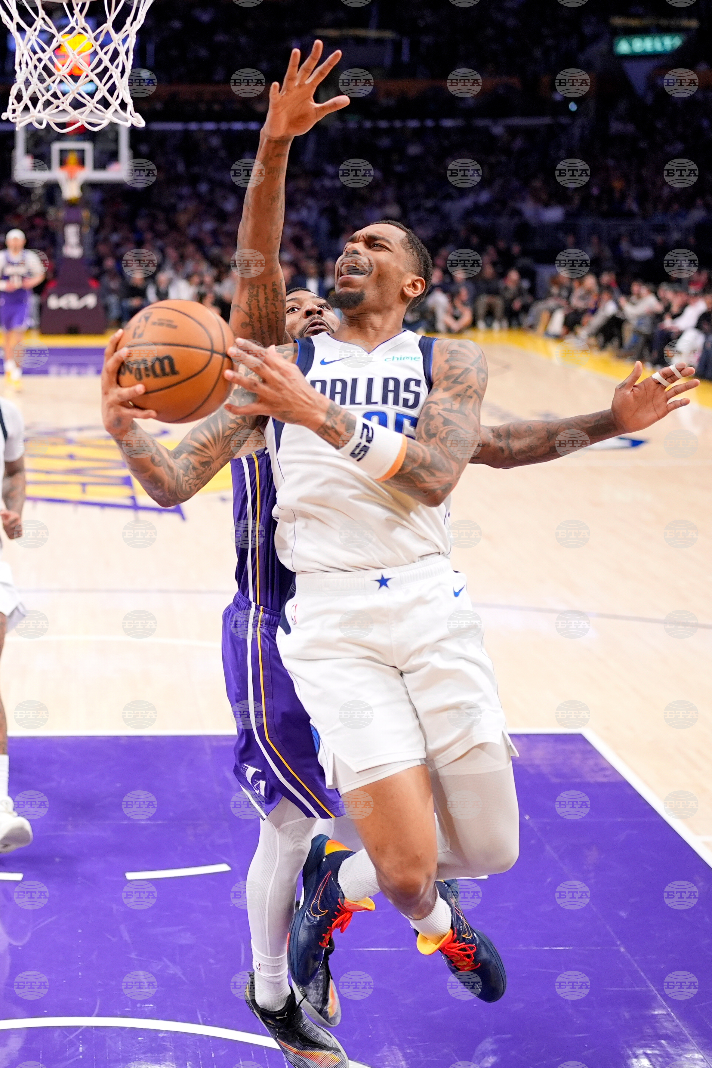 Mavericks Lakers Basketball