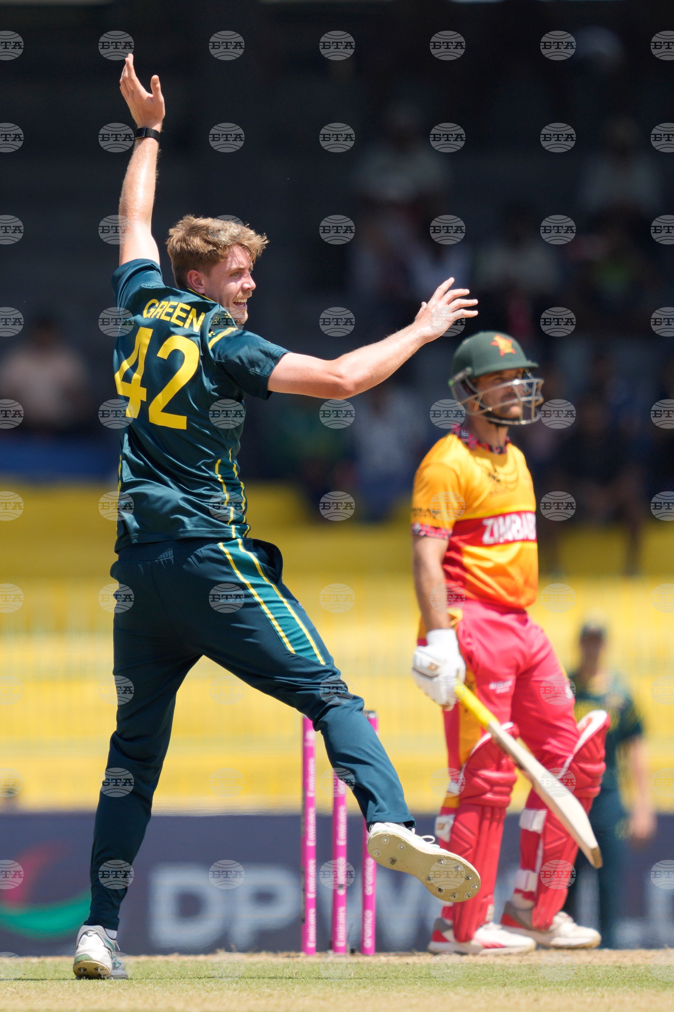 Australia Zimbabwe T20 WCup Cricket
