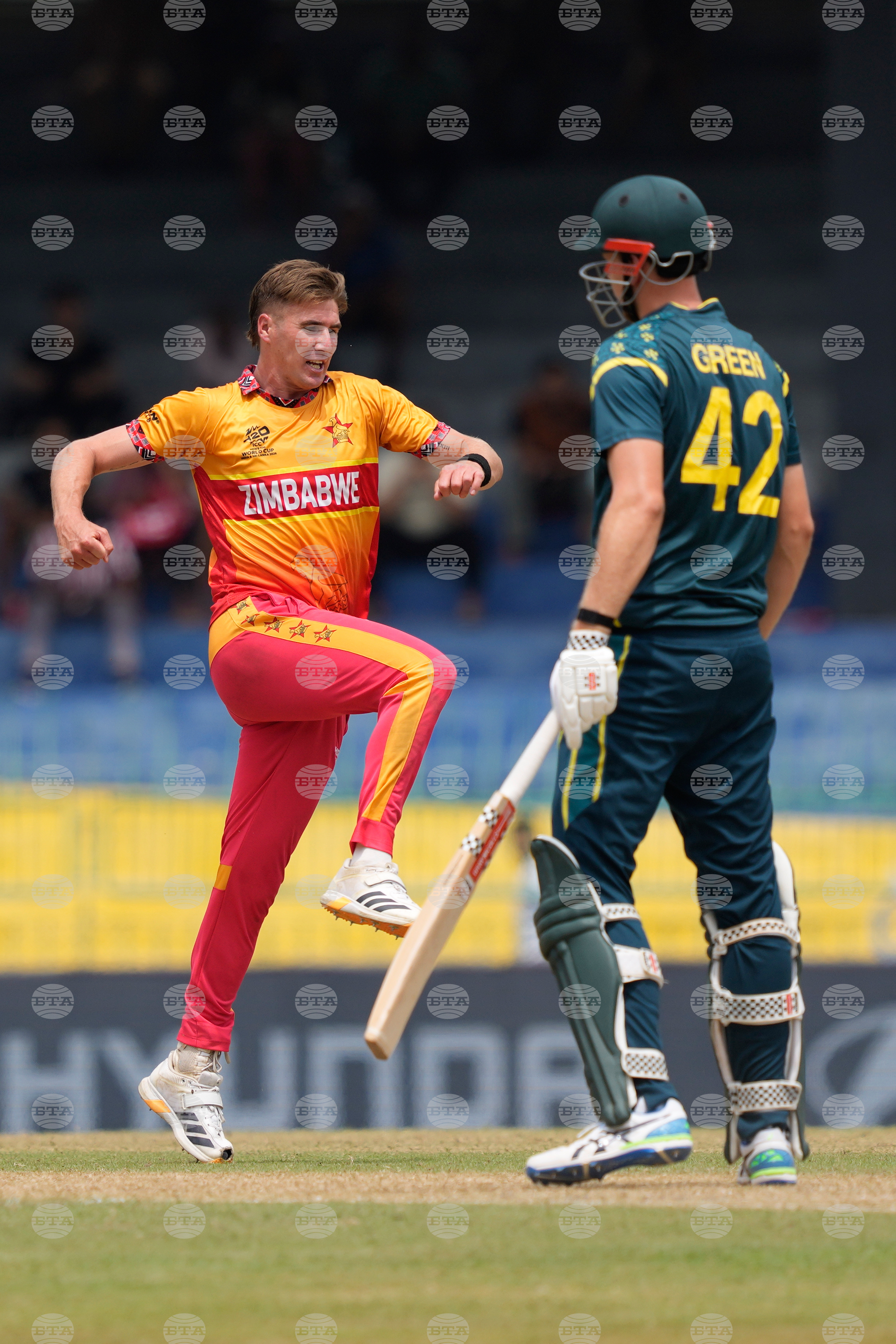Australia Zimbabwe T20 WCup Cricket
