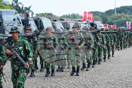Indonesia Gaza Peacekeepers