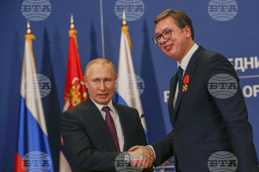 Сръбският президент Александър Вучич се срещна с Путин в Москва