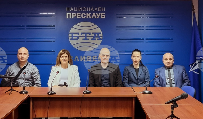 Национален пресклуб на БТА Сливен - ПП „Има такъв народ“ - предизборна кампания - пресконференция