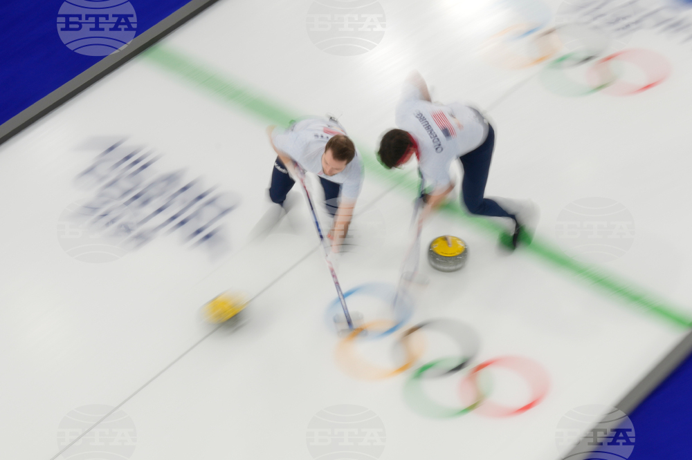APTOPIX Milan Cortina Olympics Curling