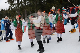 Банско - олимпийци - посрещане