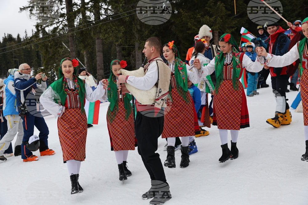 Банско - олимпийци - посрещане