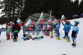 Банско - олимпийци - посрещане