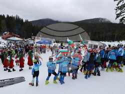Банско - олимпийци - посрещане