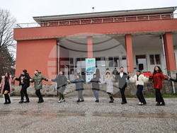 Село Брестник - Ритуал по зарязване на лозята