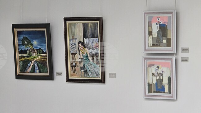 Творби на повече от 50 автори показва Градската художествена галерия в Благоевград в изложба, посветена на виното и любовта 