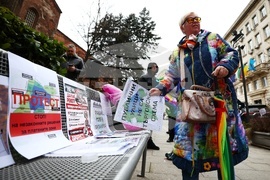 Столична община - зони за паркиране - протест