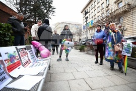 Столична община - зони за паркиране - протест