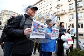Столична община - зони за паркиране - протест