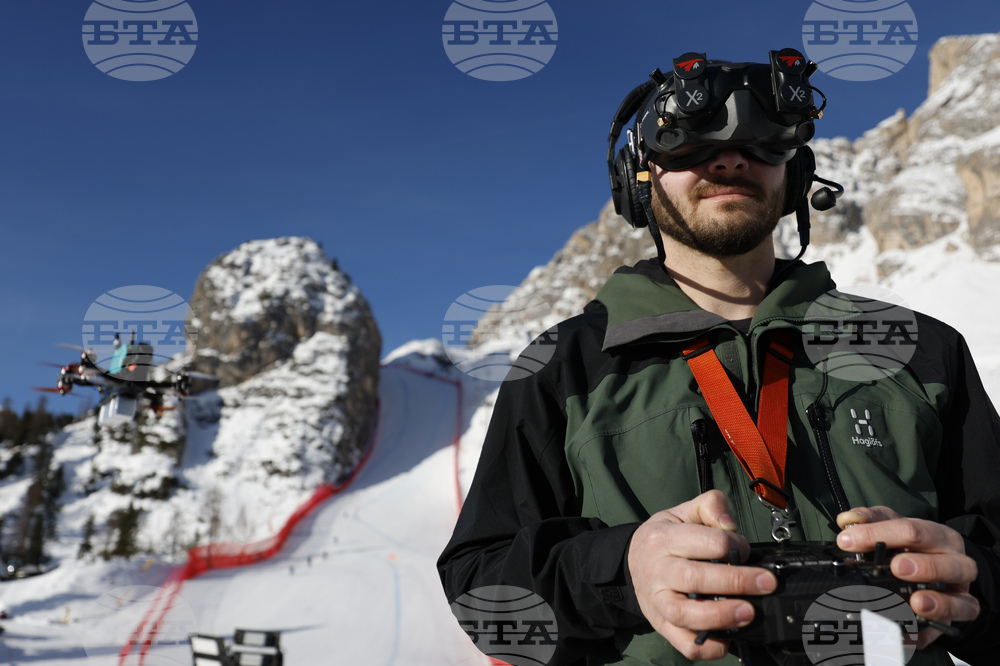 Milan Cortina Olympics Alpine Skiing Piloting Drones