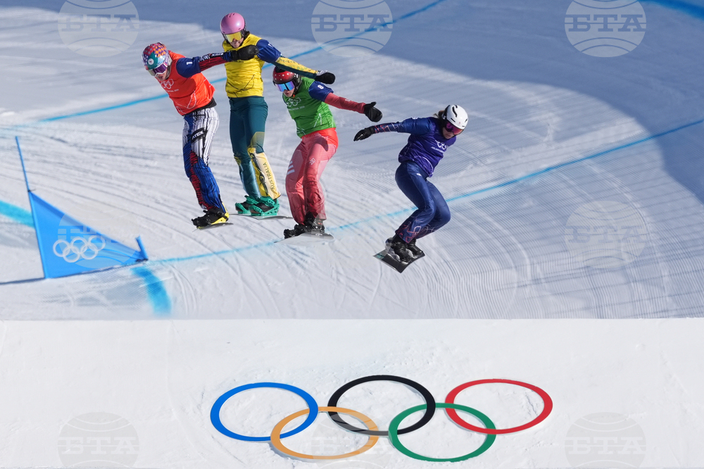 APTOPIX Milan Cortina Olympics Snowboard