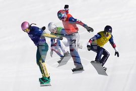APTOPIX Milan Cortina Olympics Snowboard