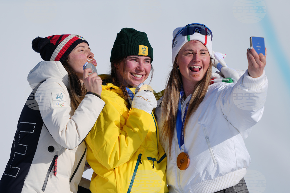 APTOPIX Milan Cortina Olympics Snowboard