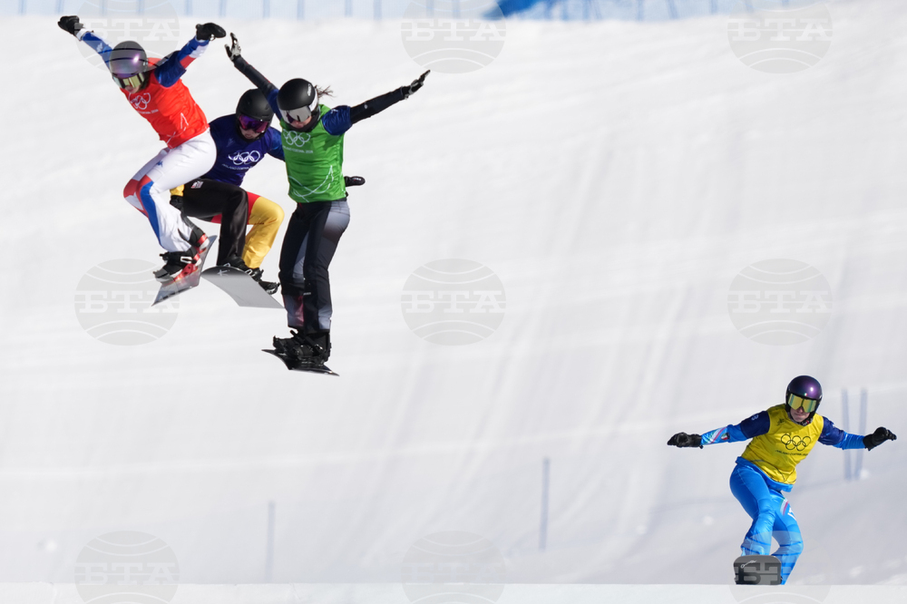 APTOPIX Milan Cortina Olympics Snowboard