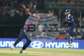 APTOPIX Netherlands US T20 WCup Cricket