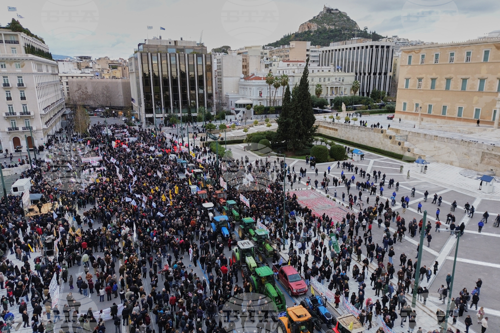 Greece Farmers Protest