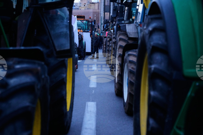 Стотици фермери протестираха във Виена за по-добри условия в земеделието
