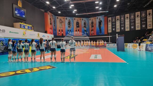 Шампионът Марица (Пловдив) победи Драгоман и завърши без загуба редовния сезон в Националната волейболна лига за жени 