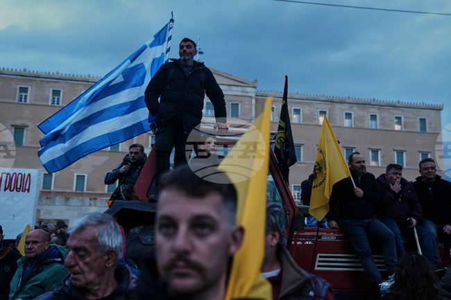 APTOPIX Greece Farmers Protest