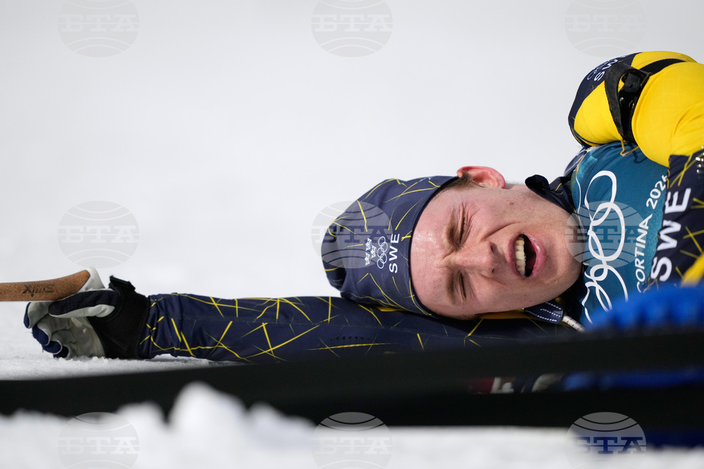 APTOPIX Milan Cortina Olympics Biathlon