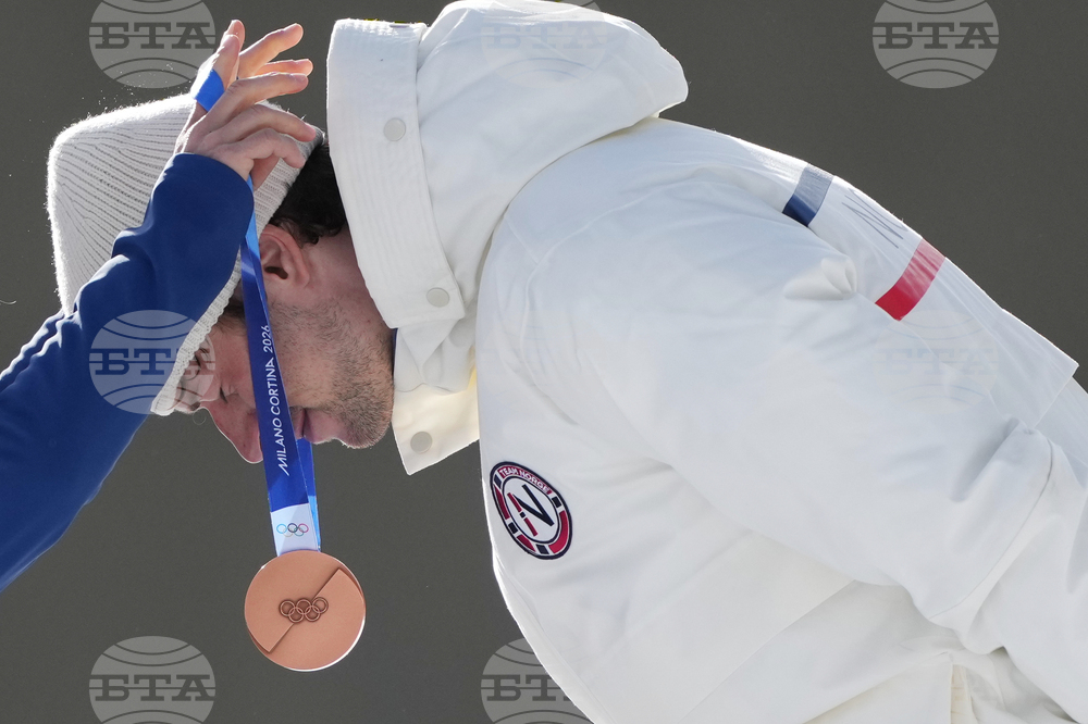 APTOPIX Milan Cortina Olympics Biathlon