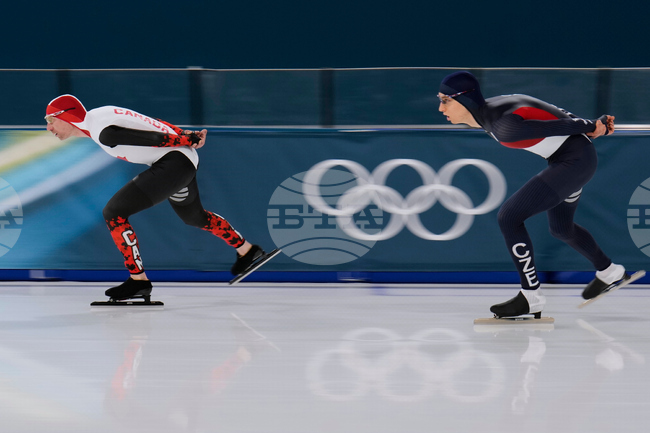 APTOPIX Milan Cortina Olympics Speedskating
