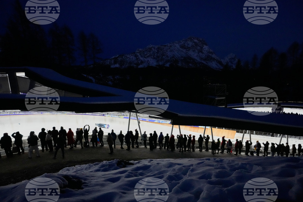 APTOPIX Milan Cortina Olympics Skeleton