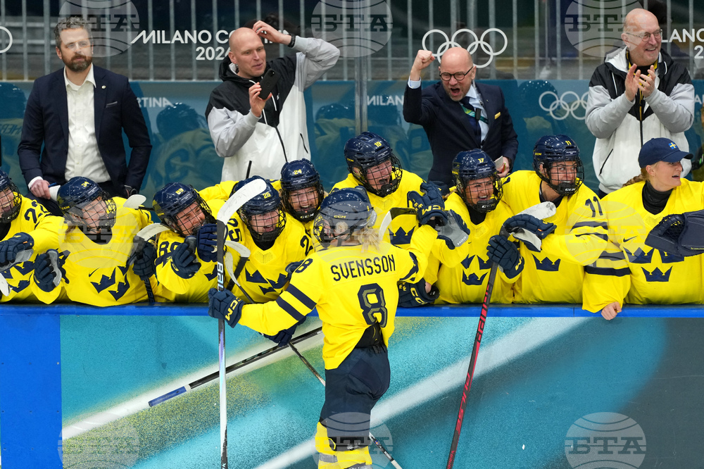 APTOPIX Milan Cortina Olympics Ice Hockey