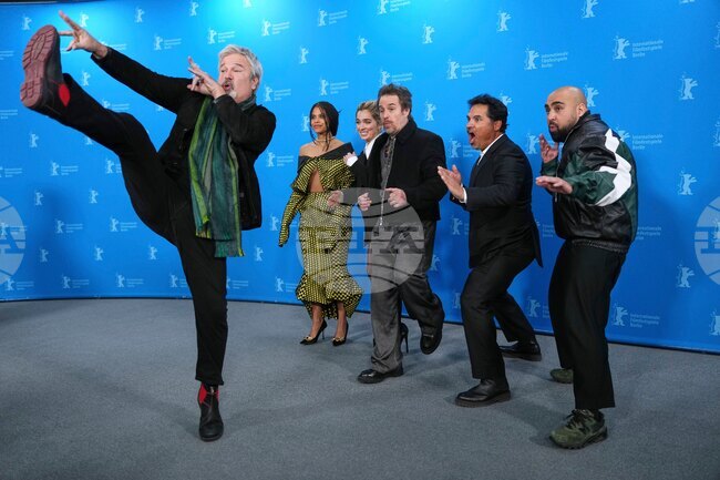 APTOPIX Germany Berlin Film Festival Good Luck Have Fun Don't Die Photo Call