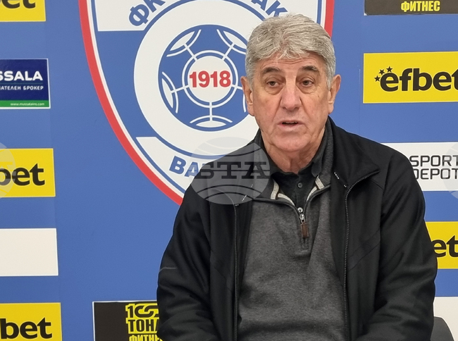 "Разочарован съм много", каза след равенството с Локомотив София треньорът на Спартак 1918 Варна Гьоко Хаджиевски